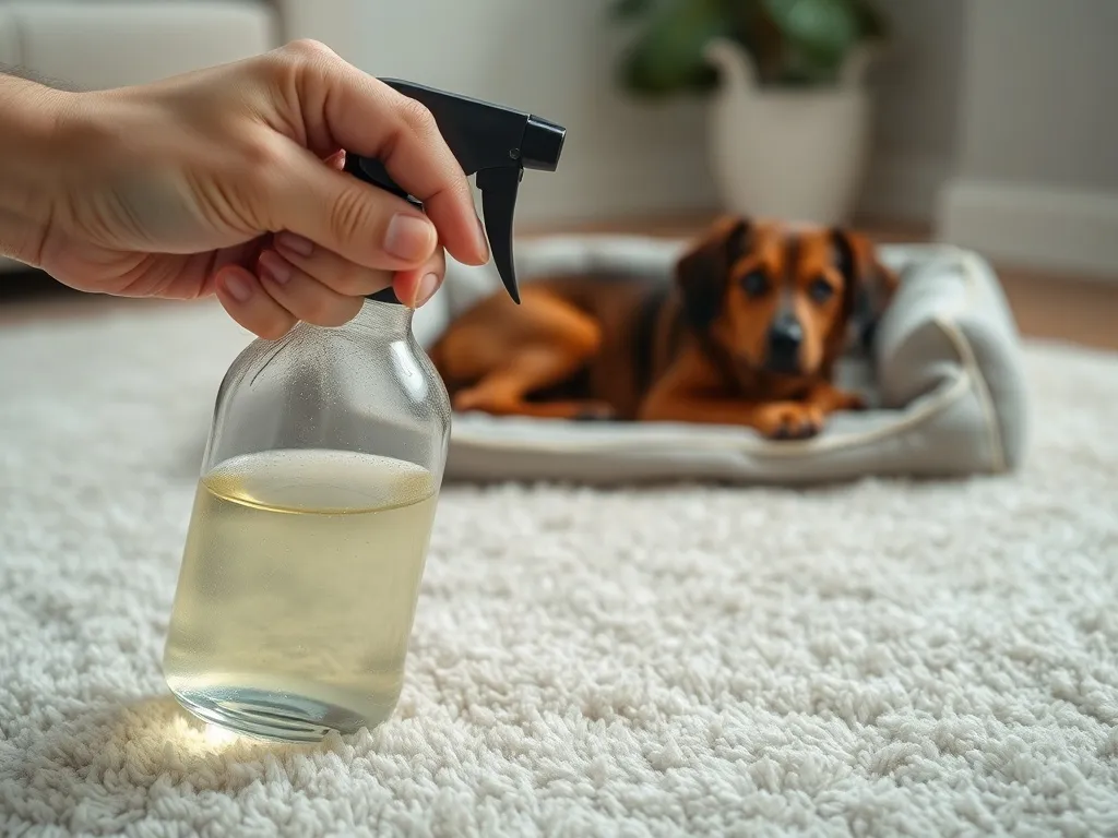 Jak usunąć zapach moczu psa z dywanu? Sprawdzone metody!