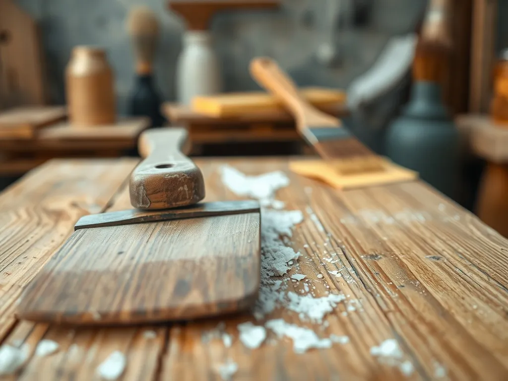 Jak usunąć starą farbę z drewna?